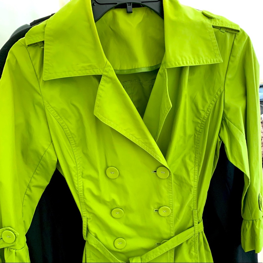 Green Trench Coat